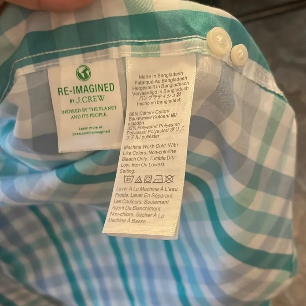 J.Crew performance size small button-down